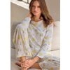 Dámské pyžamo Infiore 654030 (Velikost L, Barva Smetanová)