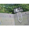 Camper bookmark - bílá/černá