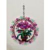 Vitráž orchidej 24 cm