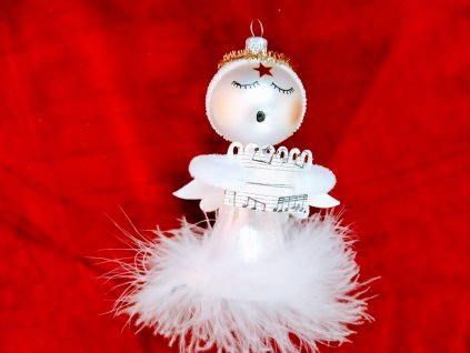 Zpívající anděl - vánoční ozdoby Horní Bradlo