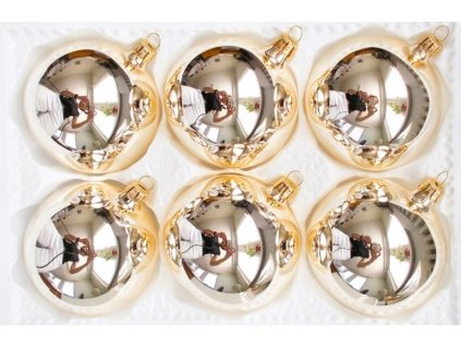 6562 sada vanocnich ozdob svetle zlata champagne