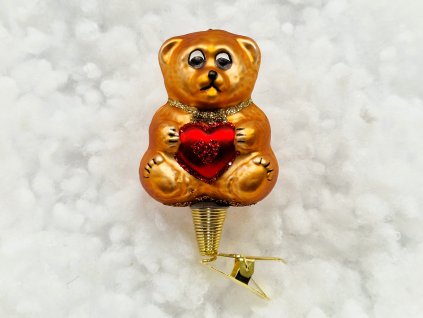 Vánoční ozdoba Medvídek hnědý