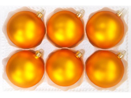 Vánoční ozdoba koule tmavě zlatá