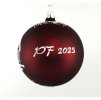 Vánoční ozdoba PF 2023 čokoládově hnědá