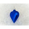Vánoční ozdoba srdíčko modré