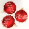 Vánoční ozdoby Noty červená