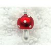 Vánoční ozdoba Muchomůrka červená