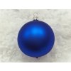 Vánoční ozdoba koule kobaltově modrá (3)