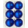 Vánoční ozdoba koule kobaltově modrá