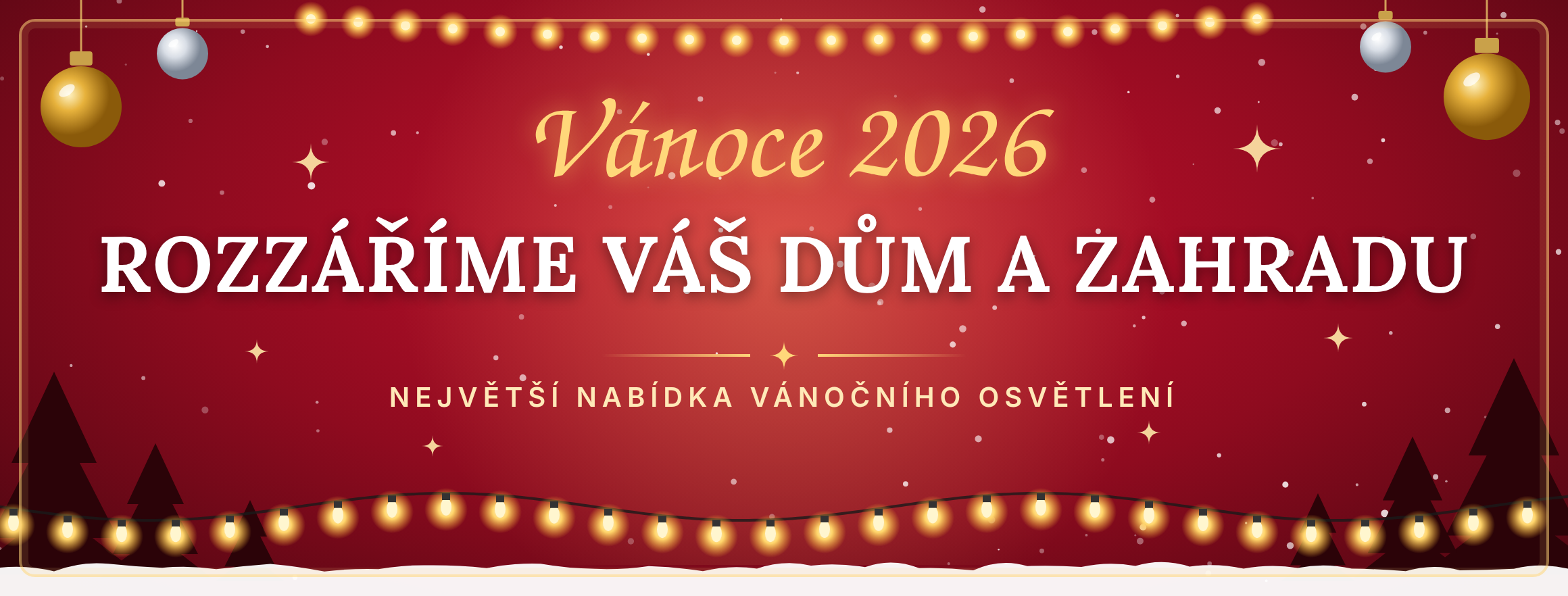 Rozzáříme Váš dům i zahradu