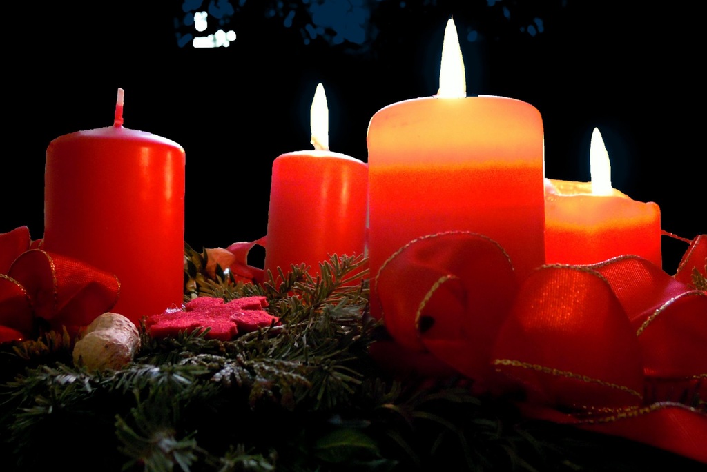 Adventní věnec fotografie