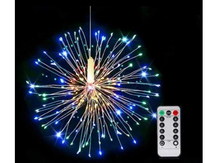 LED dekorativní světlo ohňostroj, Firework, různé barvy na výběr