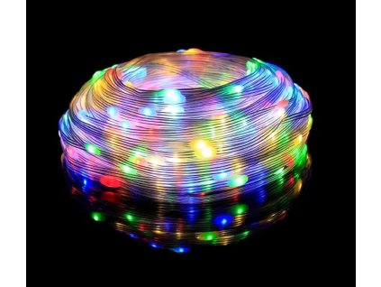 Venkovní světelný vánoční řetěz s šípkovými diodami, různobarevná, 100m, 1000 LED