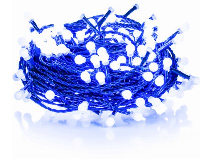 Vánoční LED řetěz s kuličkami - Cherry, 21m, 210 LED