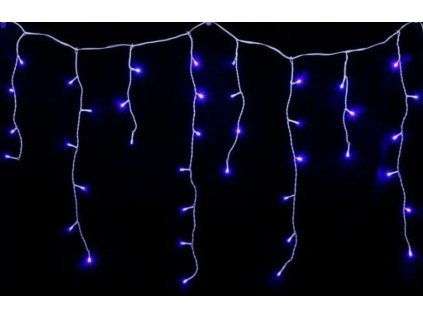 Vnitřní LED vánoční závěs - modrá