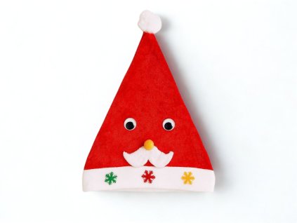 Vánoční čepice Santa s knírkem4809f20e cba7 4712 960f 870da66db687