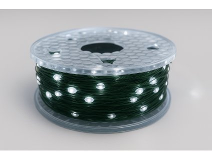 Venkovní vánoční mikro řetěz, studená bílá, 50m, 500 LED