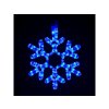 Vánoční LED dekorace, sněhová vločka