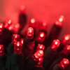 Venkovní LED vánoční řetěz - červená