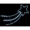 Vánoční LED dekorace, kometa, 70cm, různé barvy na výběr