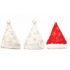Vánoční čepice, s hvězdičkami, různé barvy na výběr