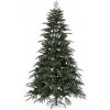 Umělý vánoční stromek, jedle se šiškami a bobulemi, 210cm