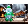 LED svítící akrylový sněhulák, 27cm, různé barvy