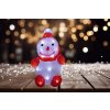 LED svítící akrylový sněhulák, 27cm, různé barvy