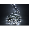 Vnitřní LED vánoční řetěz - studená bílá, 10m, 100 LED