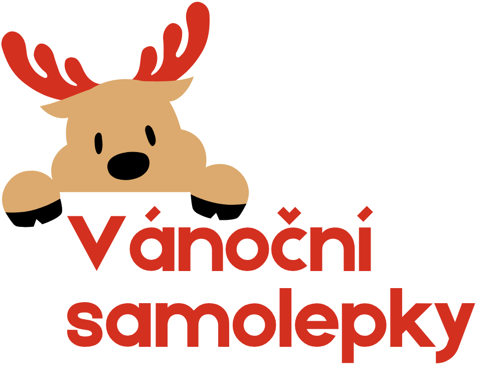 Vánoční samolepky🎄
