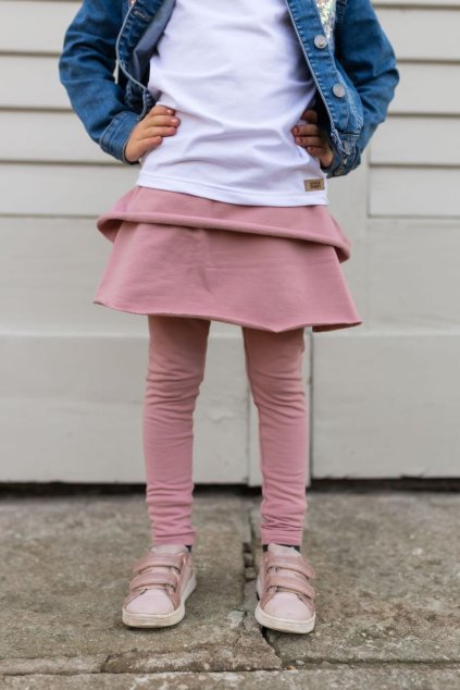 TEPLÉ LEGÍNY SE SUKÝNKOU (různé barvy)