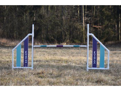 VAPAA White PVC-U Jump Obstacle with Panel Infills