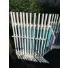 VAPAA White PVC-U Jump Obstacle with Panel Infills