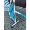 White VAPAA PVC-U jump obstacle with infill
