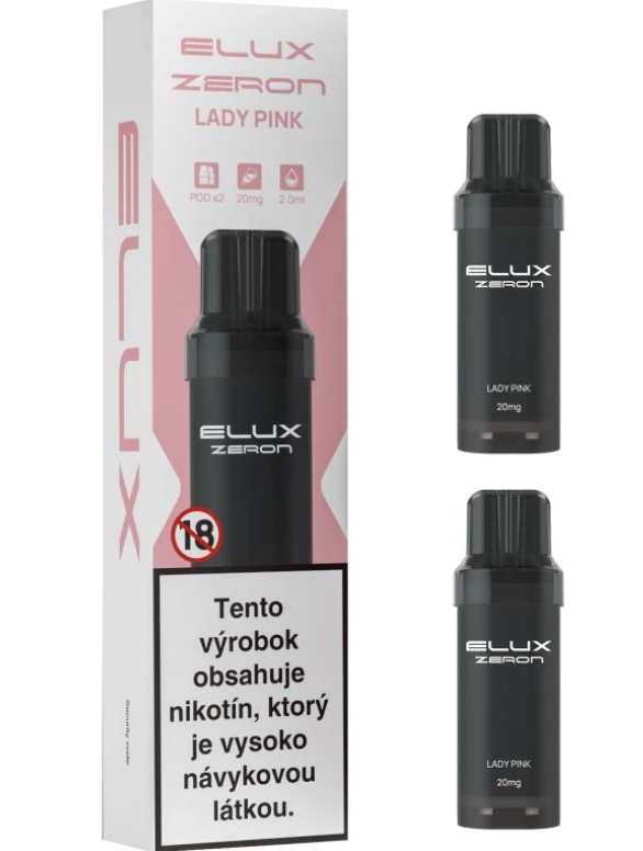 ELUX ZERON Lady Pink - 2 PODy