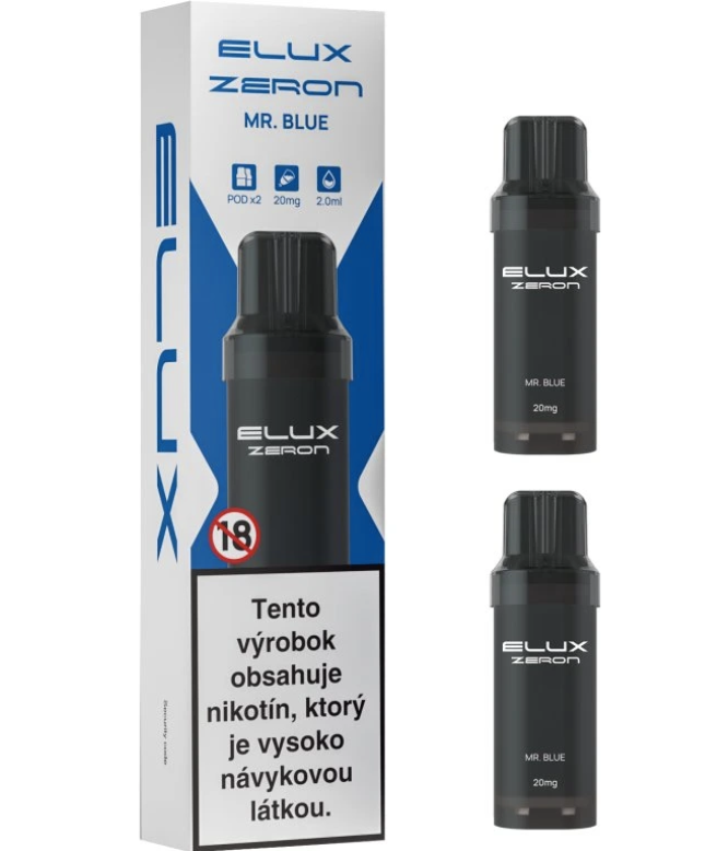 ELUX ZERON Mr. Blue - 2 PODy
