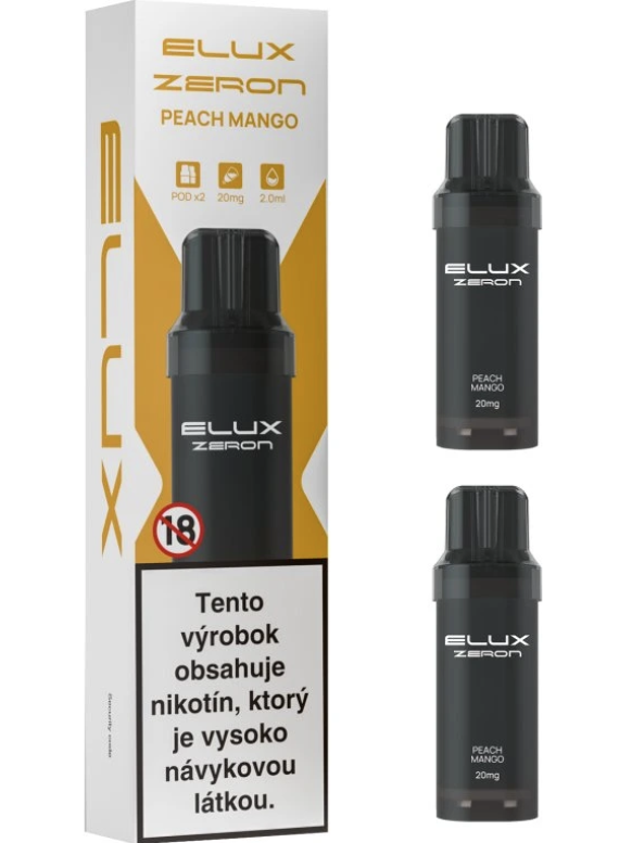 ELUX ZERON Peach Mango - 2 PODy