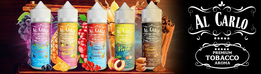 Al CARLO aromy pre vyrobu e-liquidu