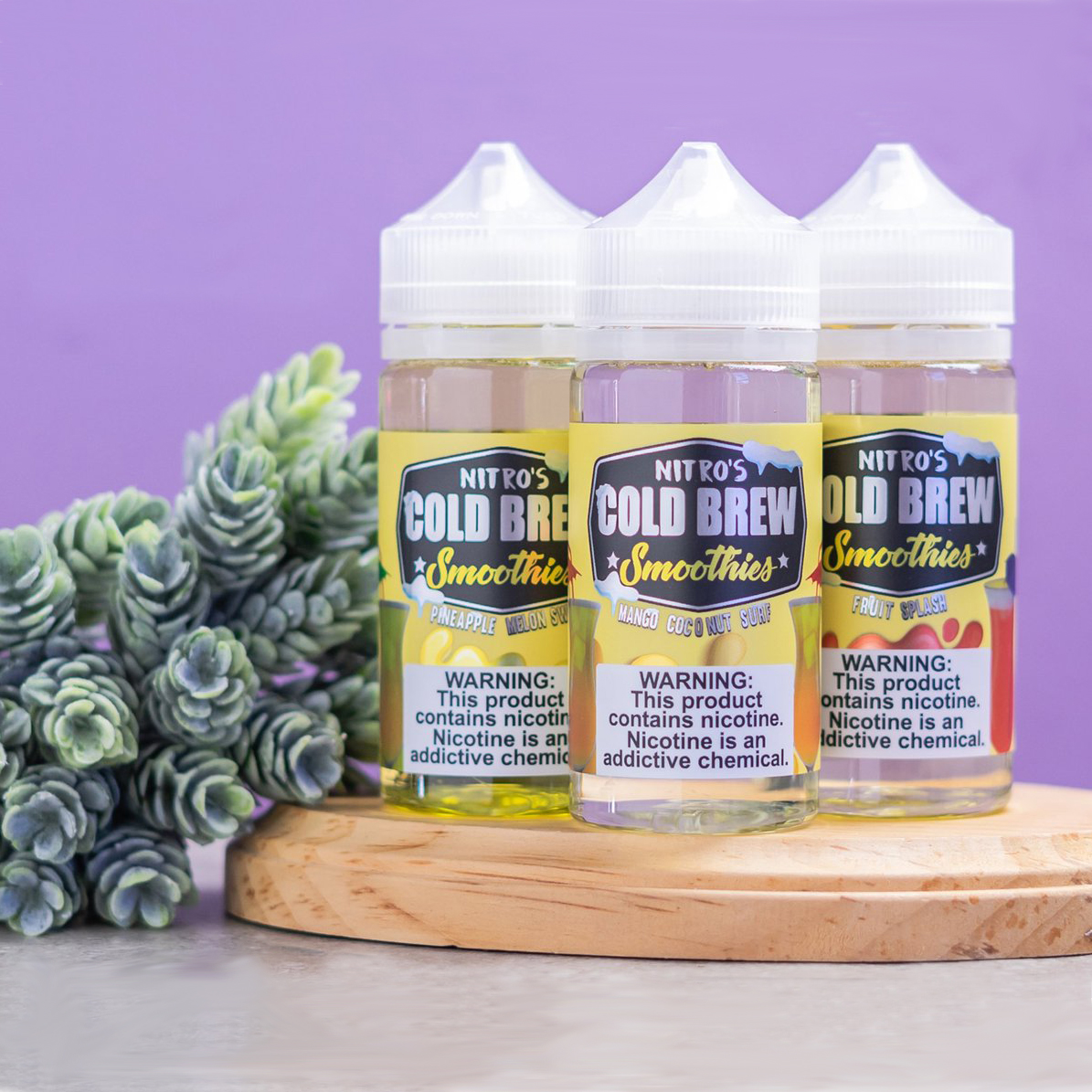 ponuka príchutí NITROS COLD BREW Smoothies