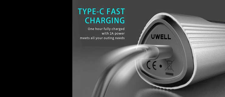 UWELL WHIRL T1 - USB-C port