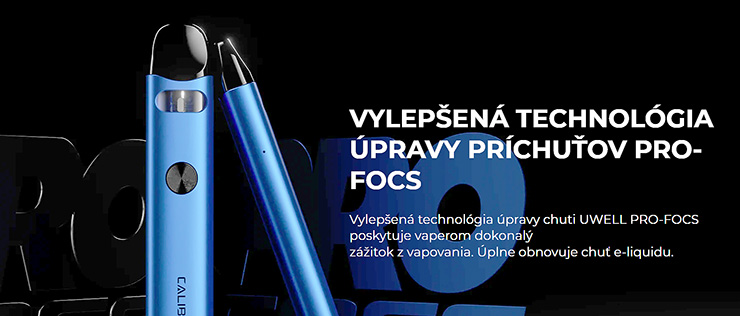 Caliburn A3 vylepšená technológia