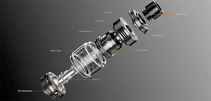 voopoo UFORCE-L tank a parts