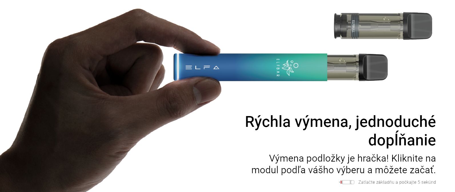 ELFA hybrid e-cigarettes