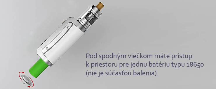 Innokin Coolfire Z80 adopt battery 18650