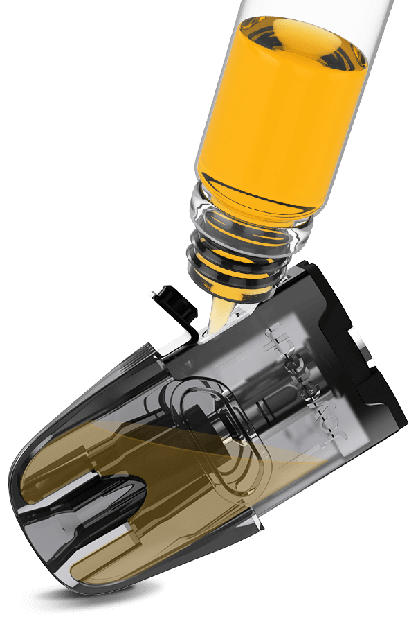 plnenie cartridge e-liquidom