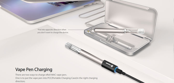 charging battery eRoll MAC