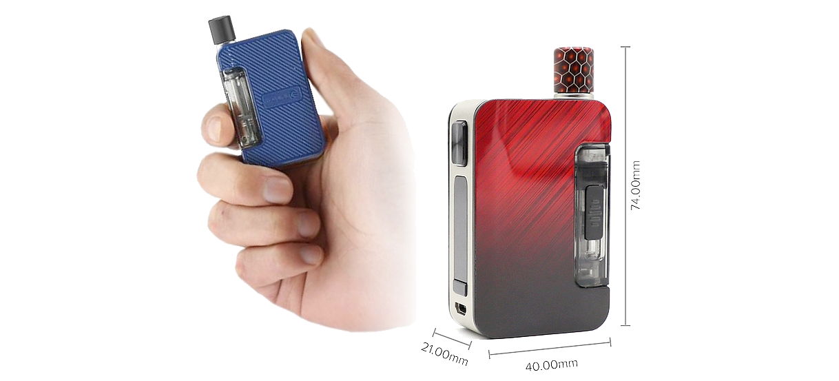 rozmery prístroja joyetech exceed grip pro