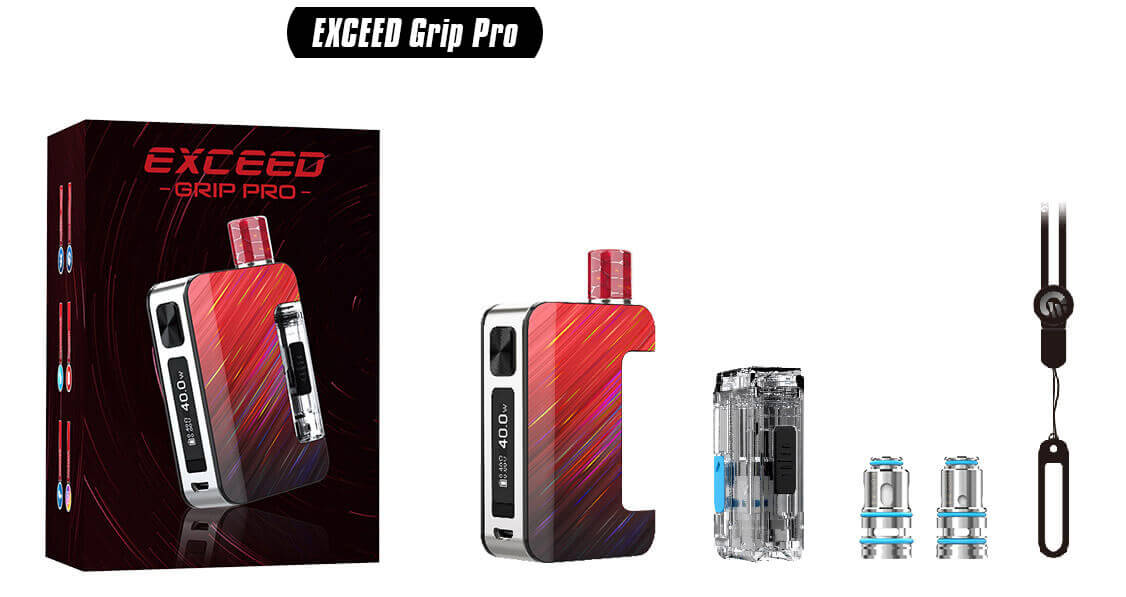 obsah balenie kit Joyetech Exceed Grip PRO