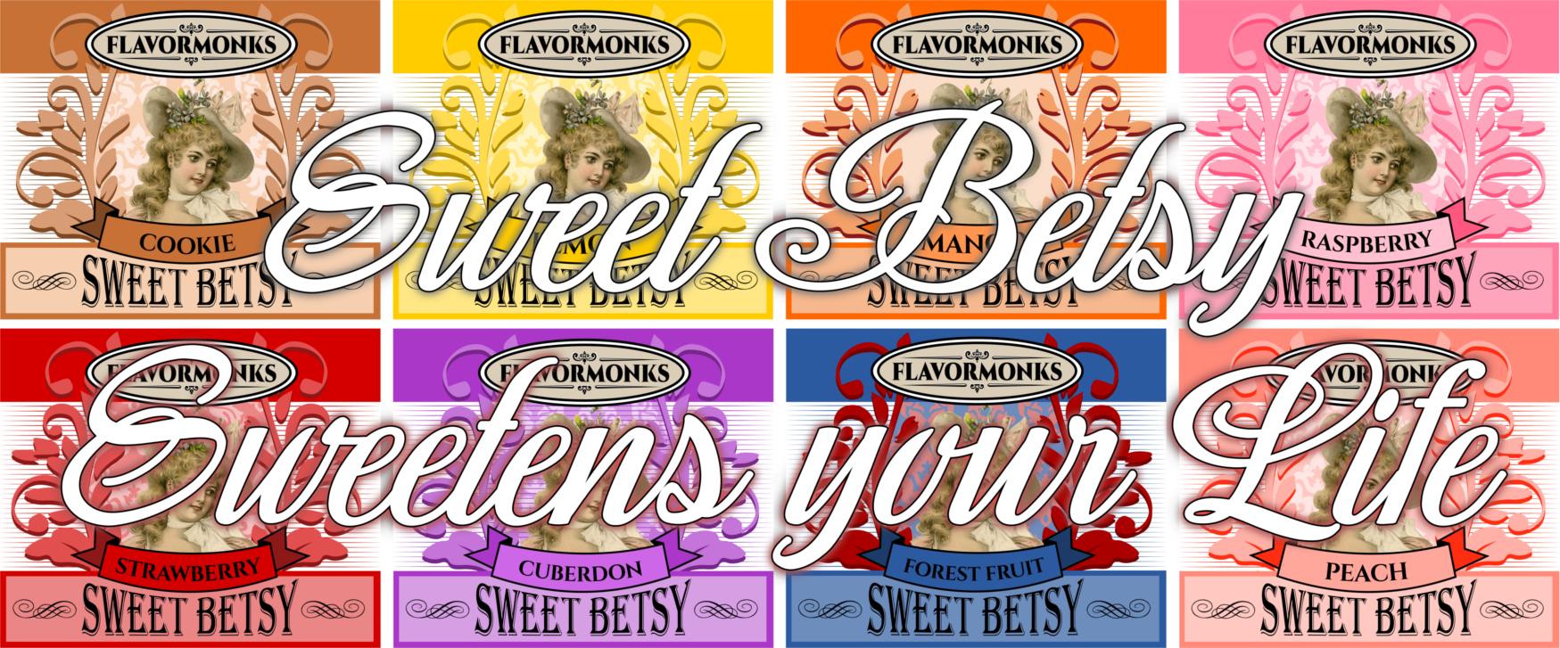 kompozícia z bannerov jednotlivých arém z produktového radu