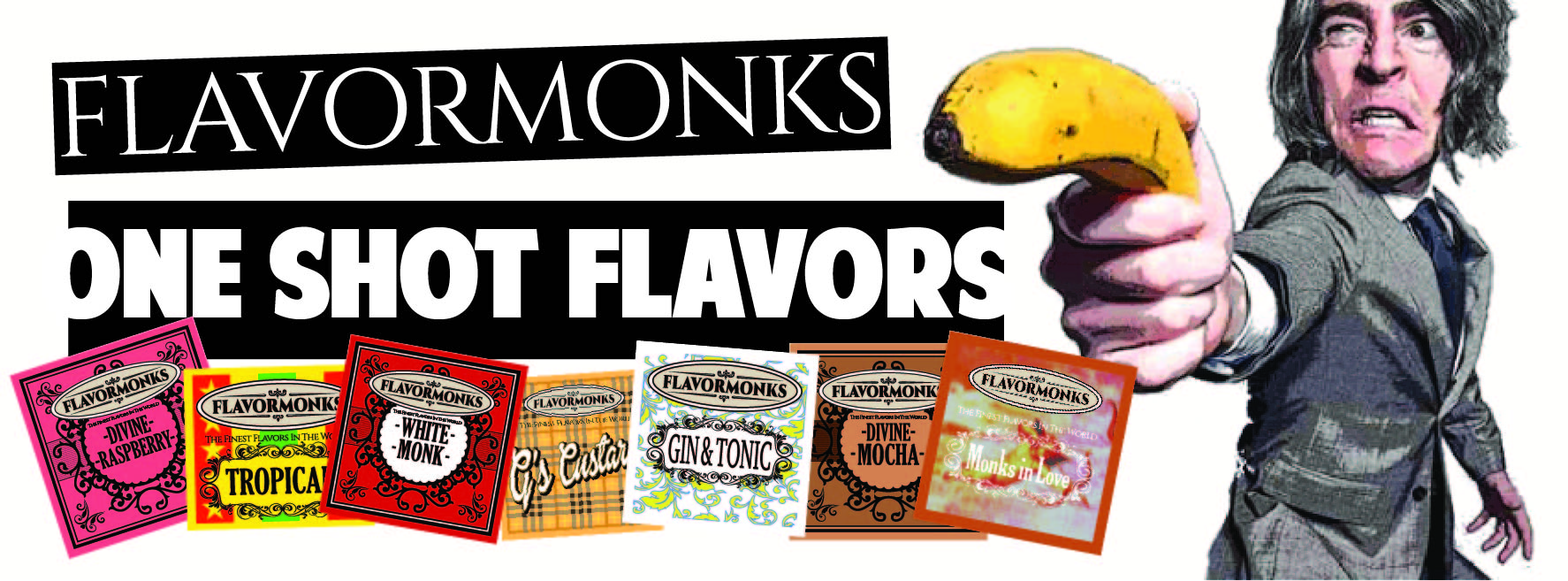 banner s bananom ako zbraň